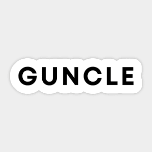 Guncle. Sticker
